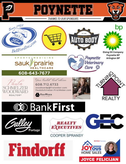 Sponsoring Businesses Graphic